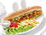 Pane sandwich with potatoes