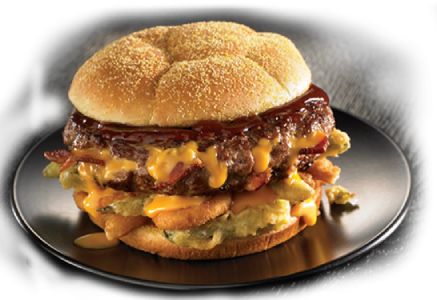 Big Bolivar Beef Burger Sandwich