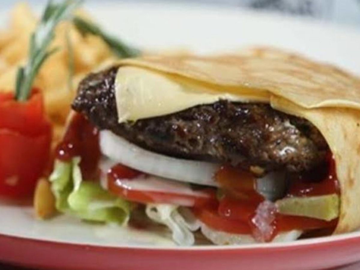 Cheeseburger sandwich