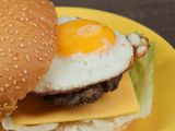 Burger And Eggs