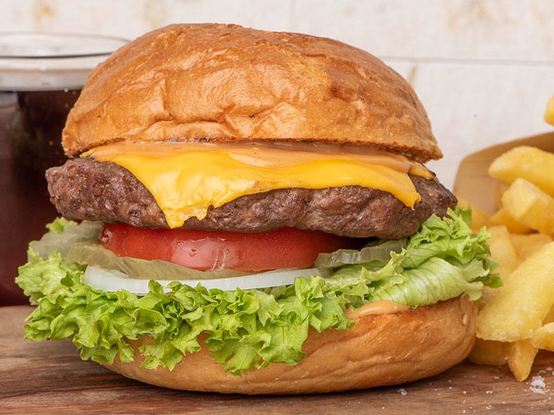 Jumbo Beef Burger Sandwich