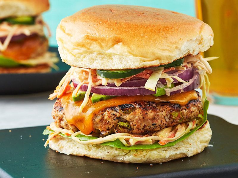 Jumbo Beef Burger Sandwich