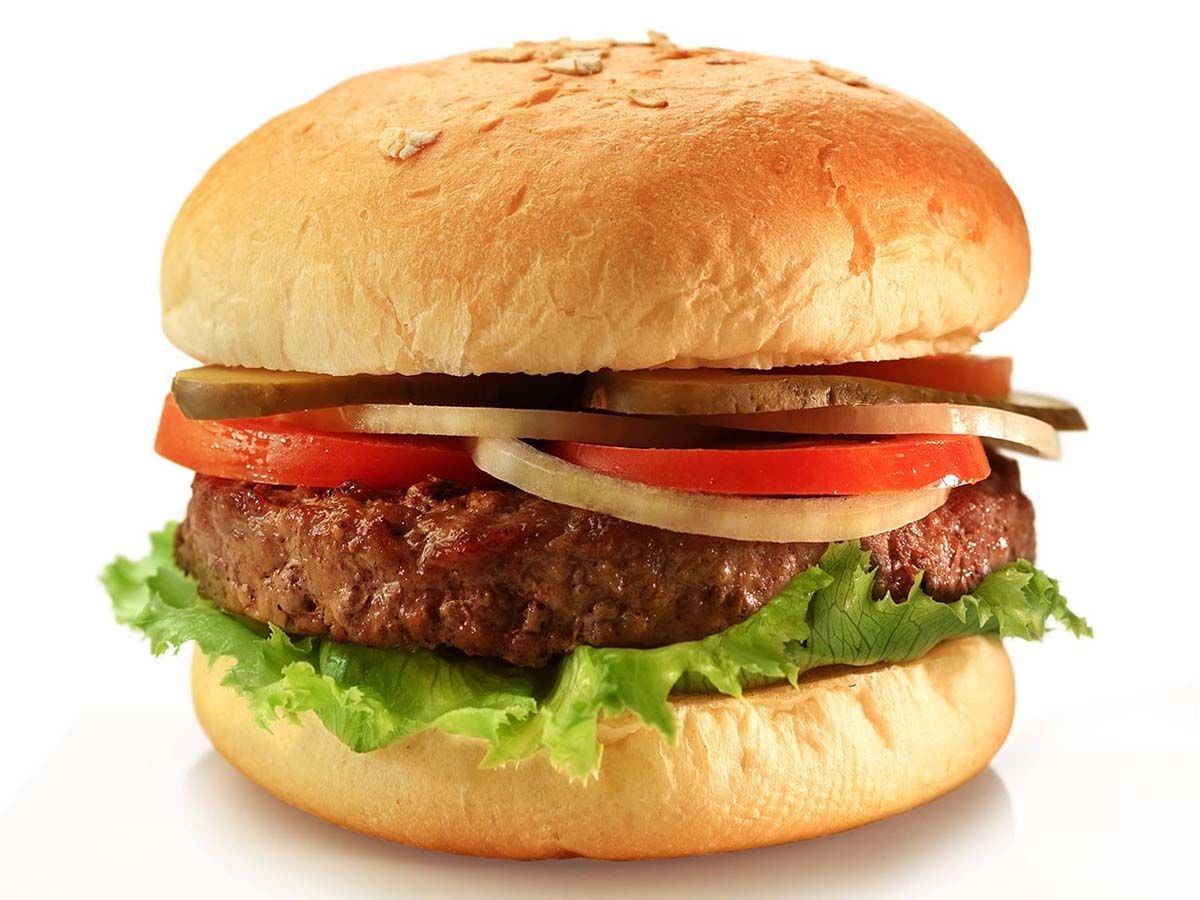 Jumbo Plain Burger Sandwich