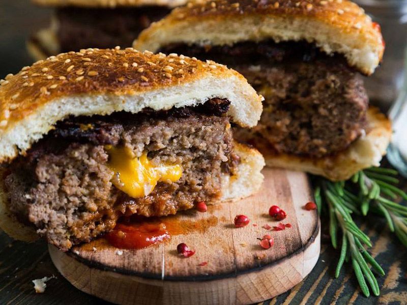 Jambo Burger With Cheese Sandwich