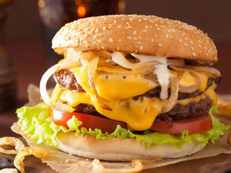 Cheese Burger Sandwich
