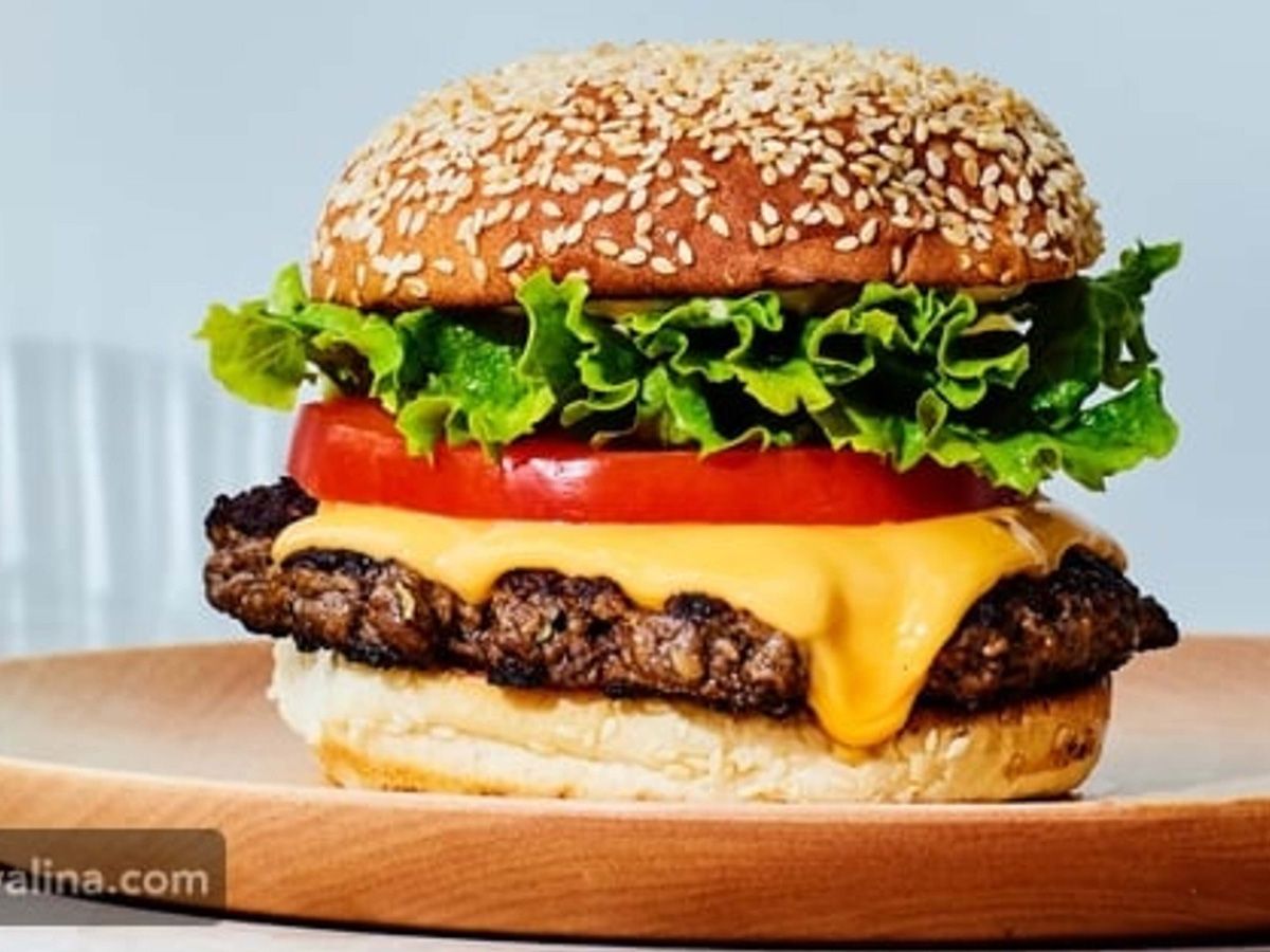 Grilled cheese burger sandwich