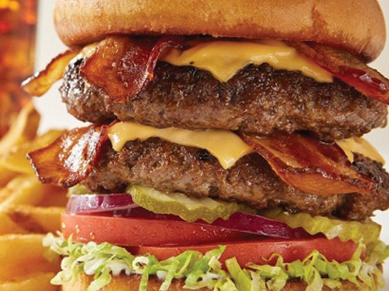 Double Burger Sandwich