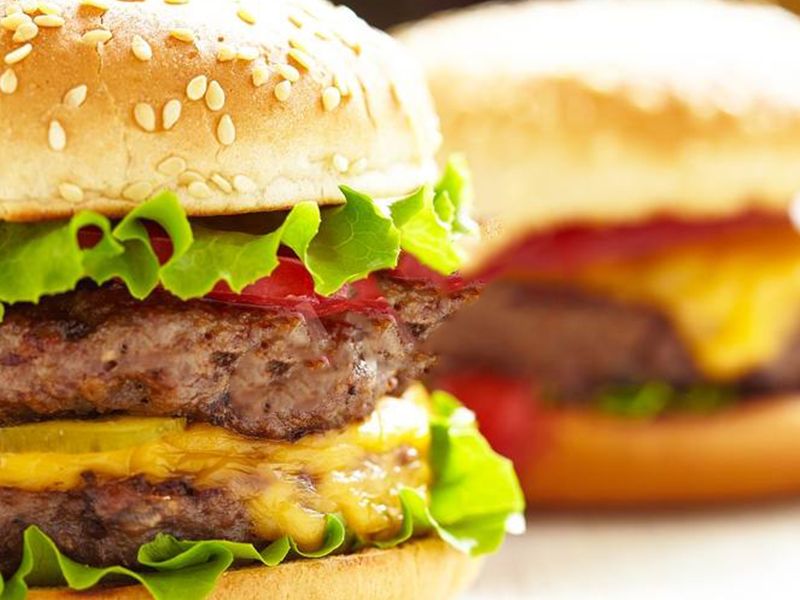 Double Chicken Burger Sandwich