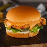 Smoke Chicken Burger Sandwich