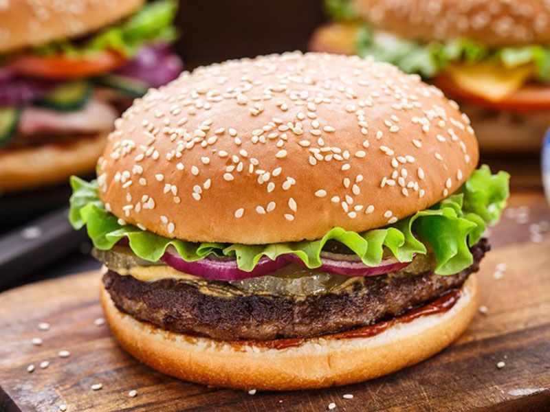 plain burger