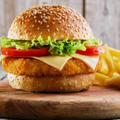 Western Chicken Burger Sandwich