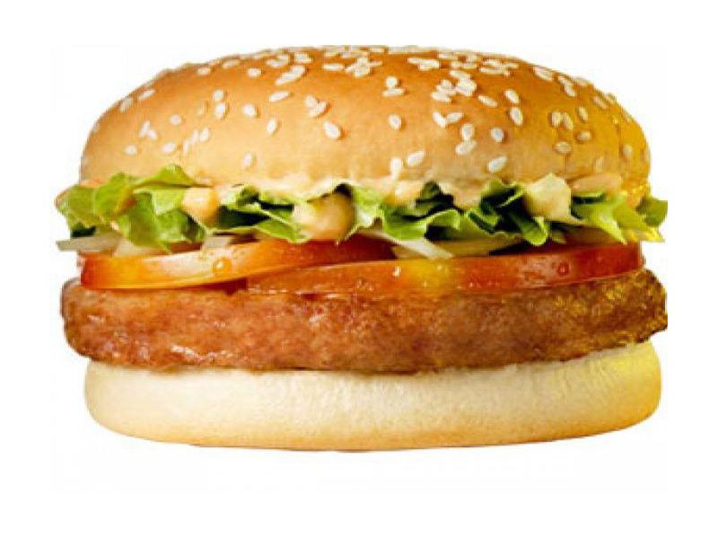 Plain Chicken Burger Sandwich