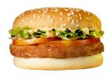Plain Chicken Burger Sandwich