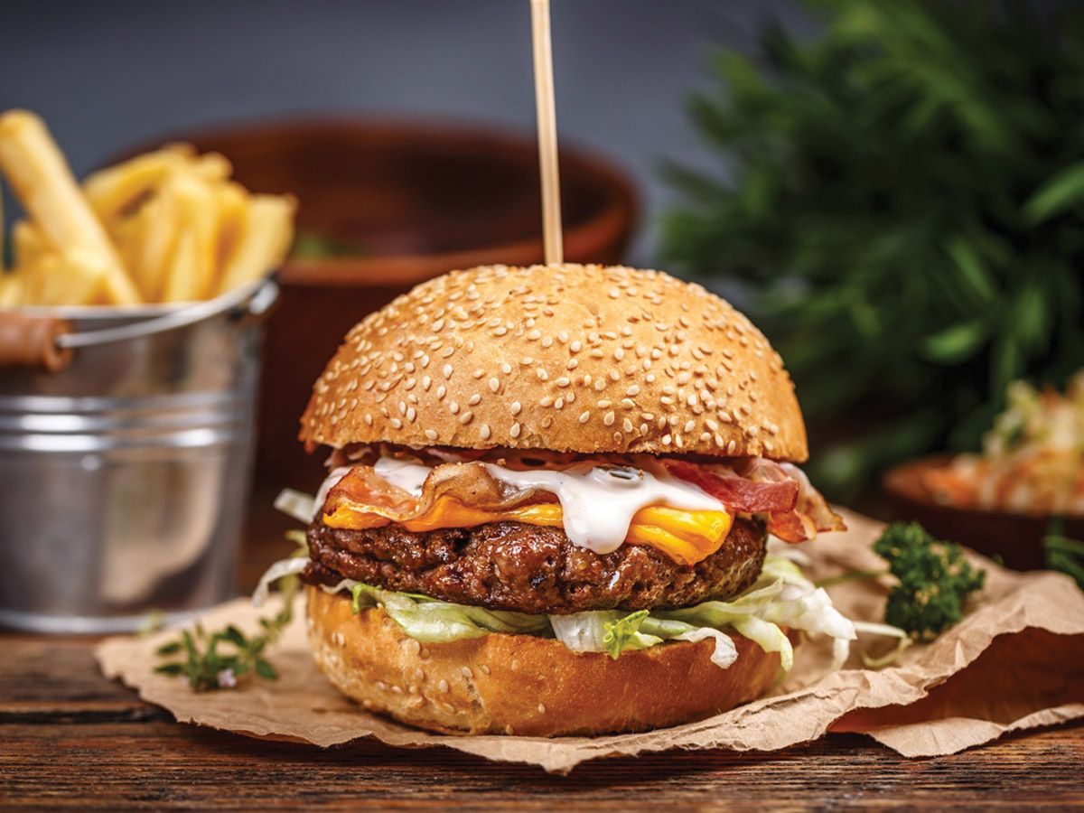 Meat Burger Western Sandwich