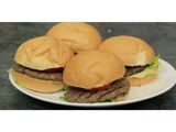 Plain Beef Burger Sandwich