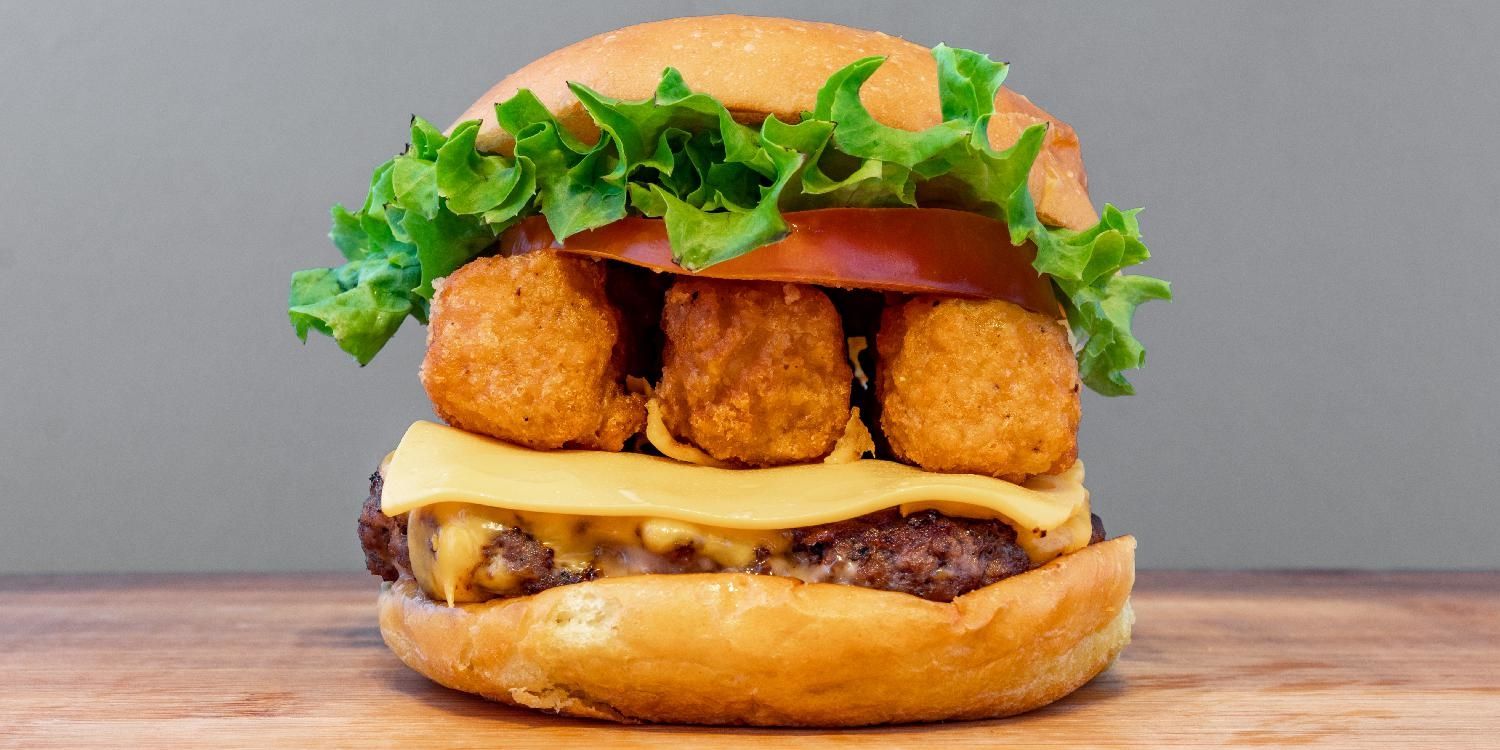 Cheese King Beef Burger Sandwich