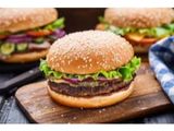 Mix Beef Burger Sandwich