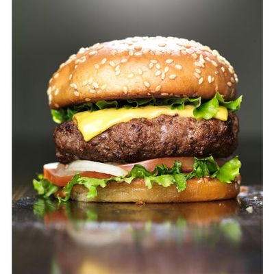 Cheese burger sandwich