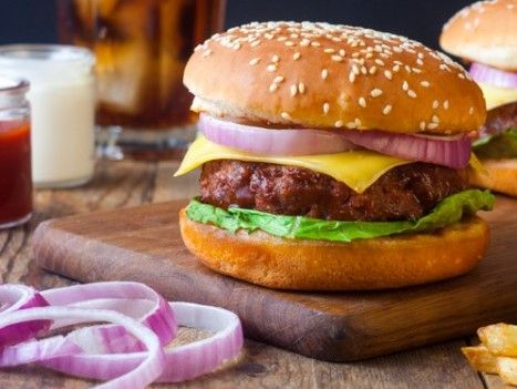 Classic Beef Burger Sandwich