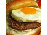 Eggs Beef Burger Sandwich