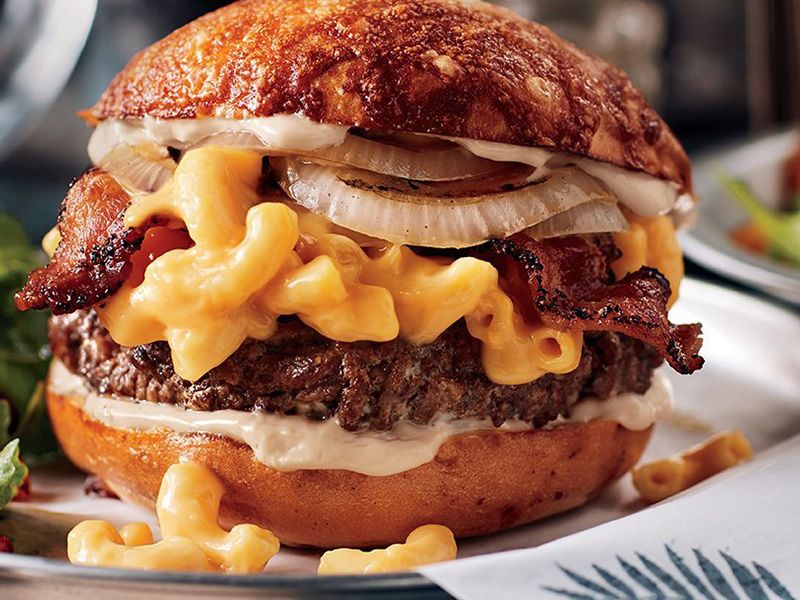 Cheese Beef Burger Sandwich