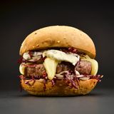 Volcano Burger Sandwich