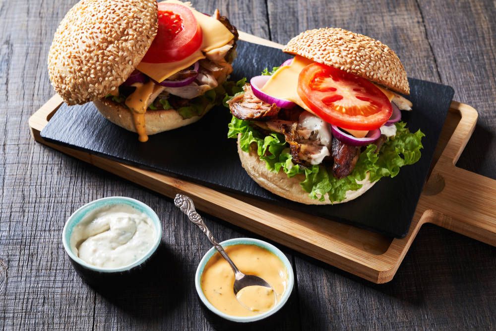 Mix Burger Sandwich