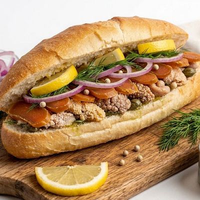 Roe Sandwich Two Pieces