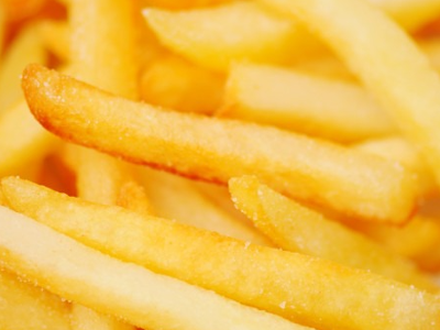 French Fries With Roumi Cheese Sandwich