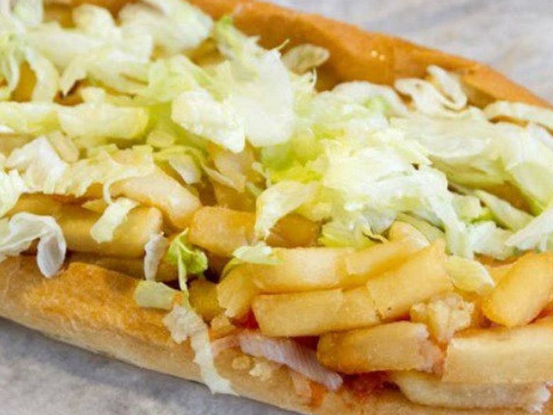 French Fries Sandwich