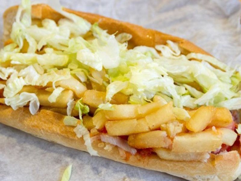 French Fries Sandwich