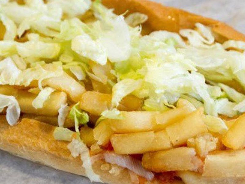 French Fries Sandwich