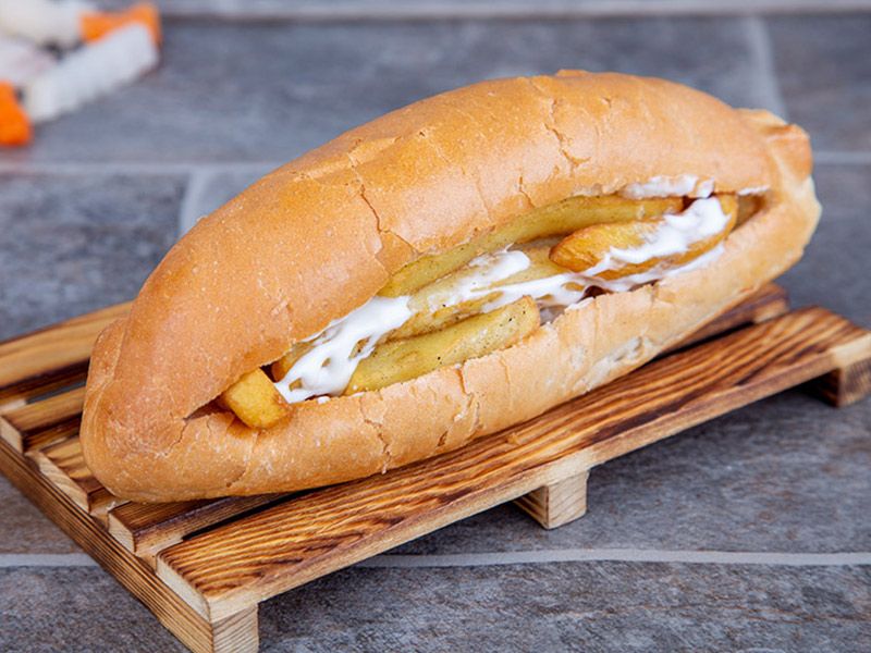 French Fries Sandwich