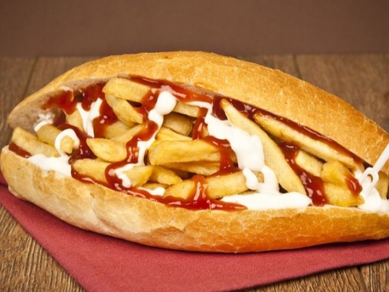 French Fries Sandwich
