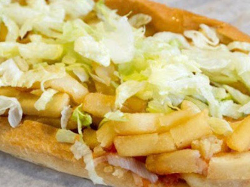 French Fries Sandwich