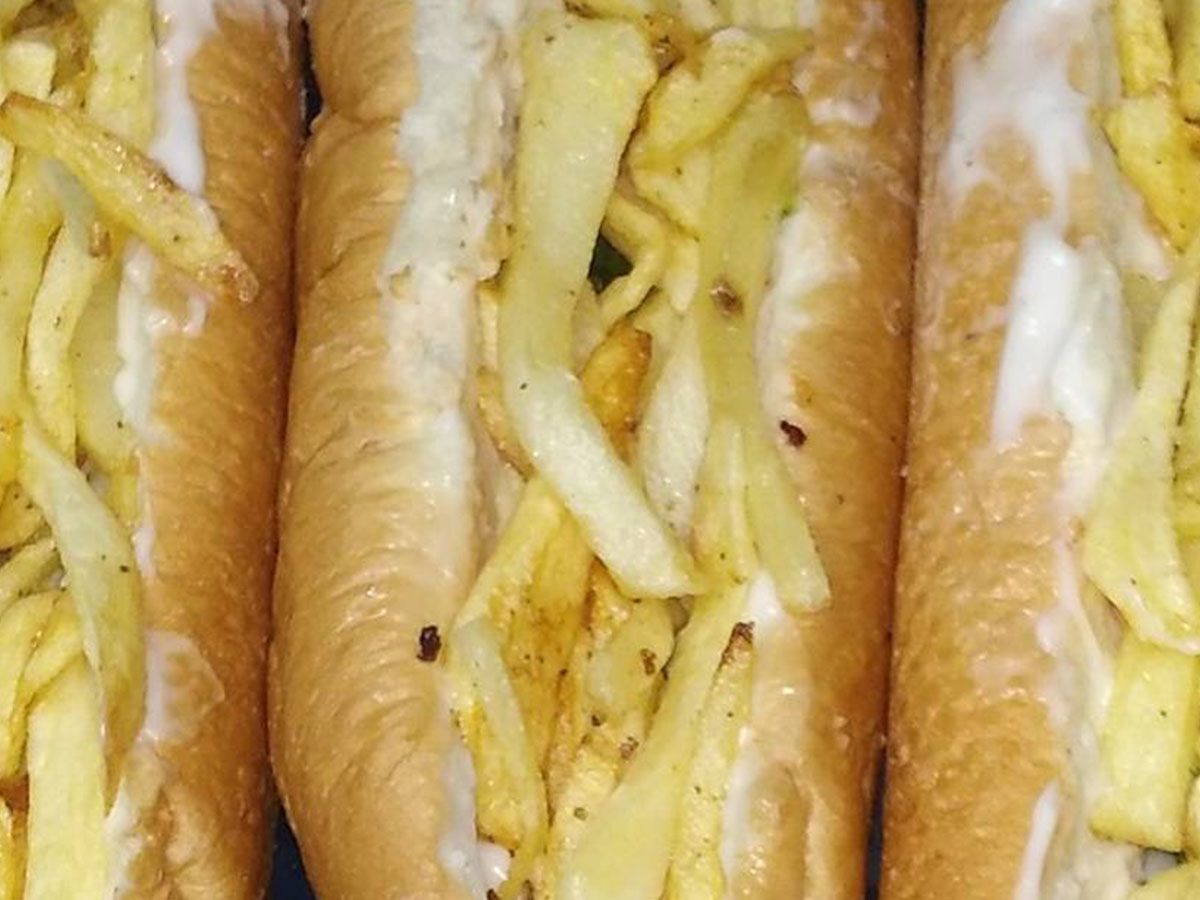 Cheese Potatoes Sandwich