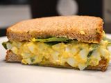 French Fries With Fried Eggs Sandwich