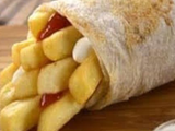 Potato With Mozzarella Cheese Sandwich