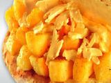 Potatoes With Mozzarella Cheese Sandwich