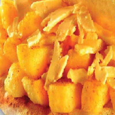 Potato sandwich with Roumy cheese