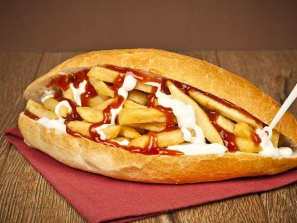 Pomme Frites Fries Sandwich