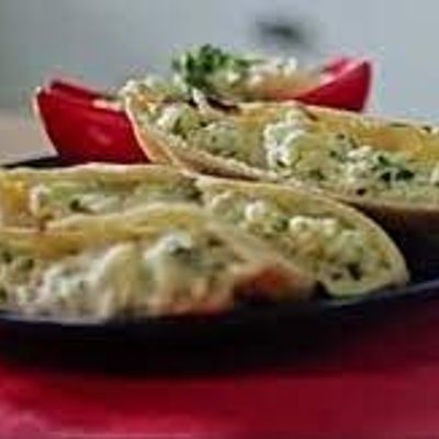 Potato Puree With Eggs Sandwich