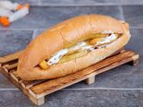 French Fries With Roumi Cheese Sandwich