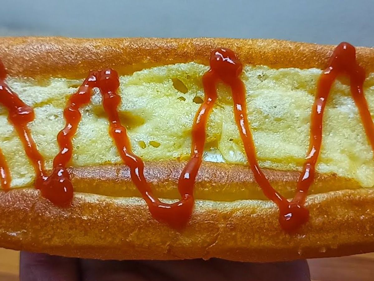 Oven Roumi potatoes sandwich