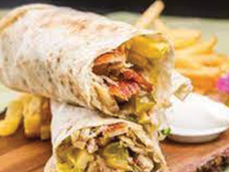 Syrian French Fries Sandwich
