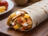 Mozzarella potatoes sandwich