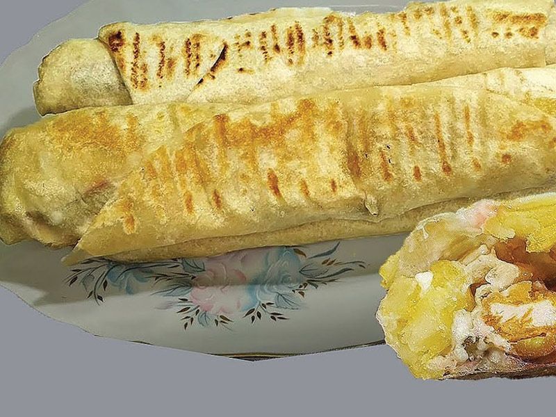 Syrian French Fries Sandwich