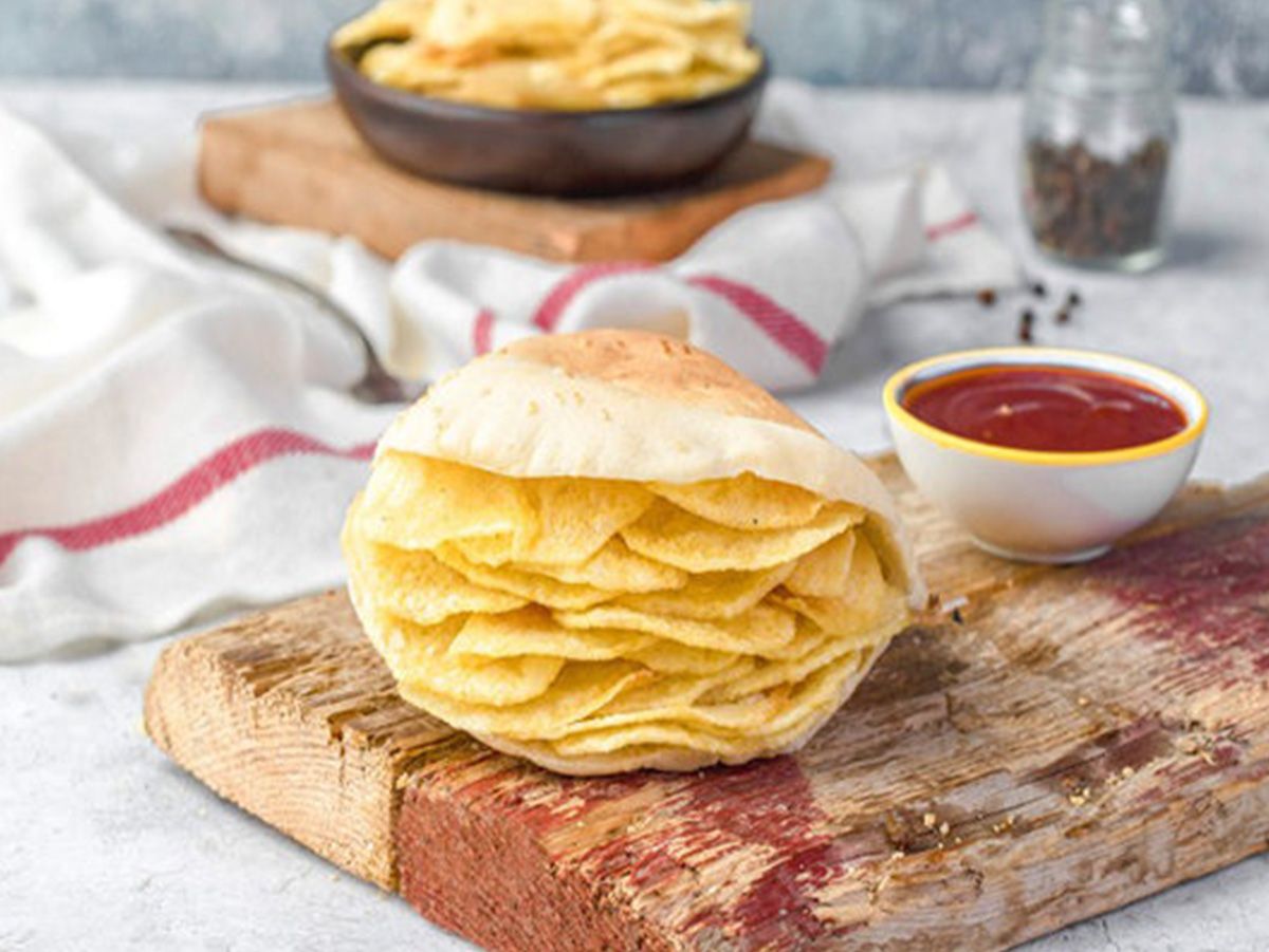 Potato Chips sandwich