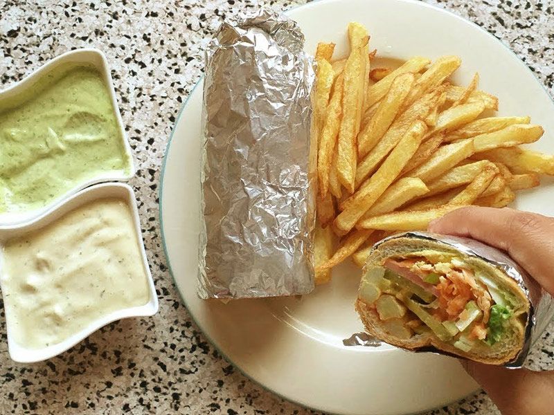 French Fries Sandwich