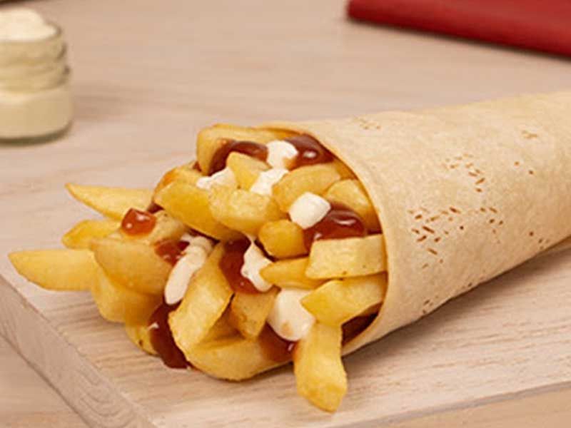 French Fries Sandwich